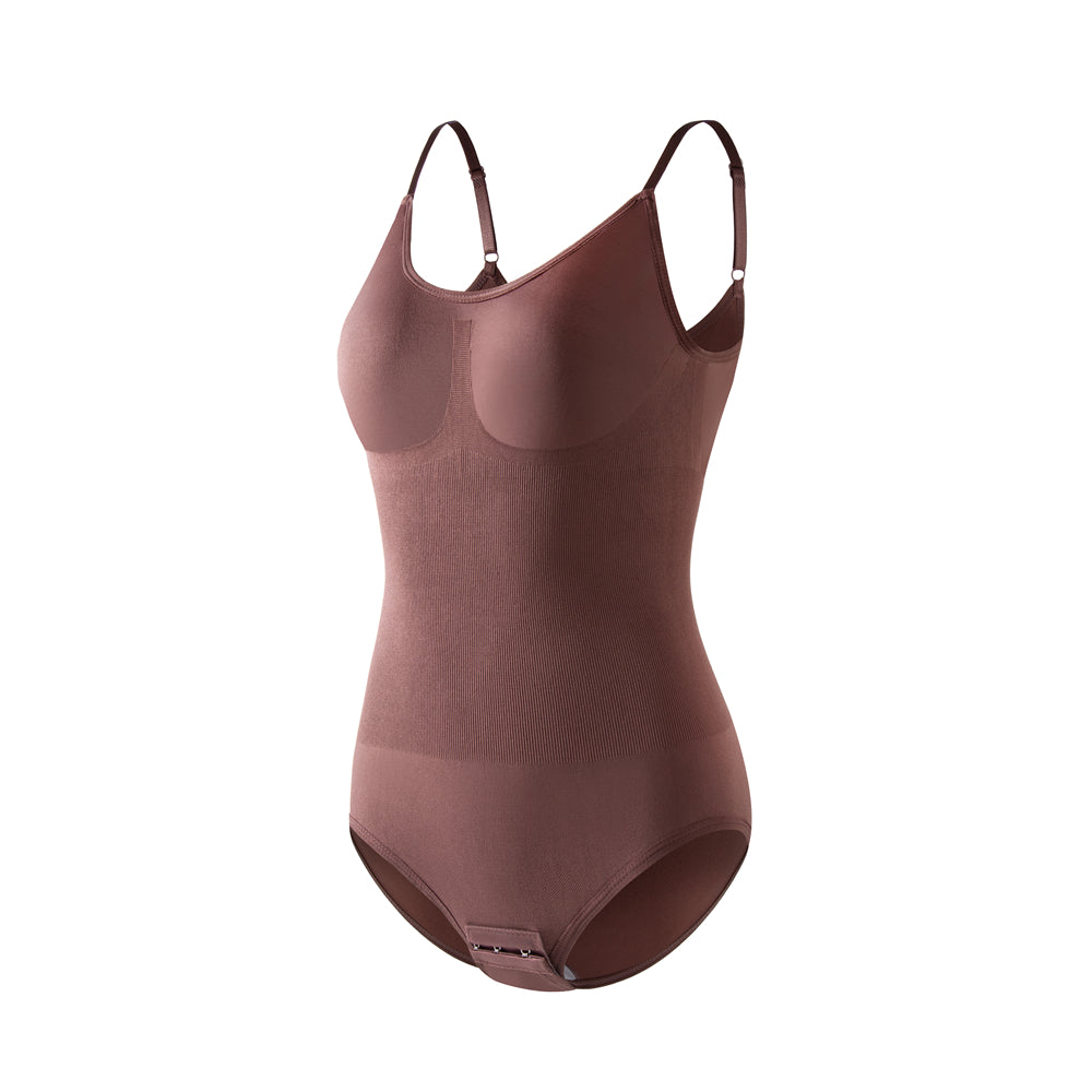 Women's Knitted Seamless Bodysuit Shapewear Brief